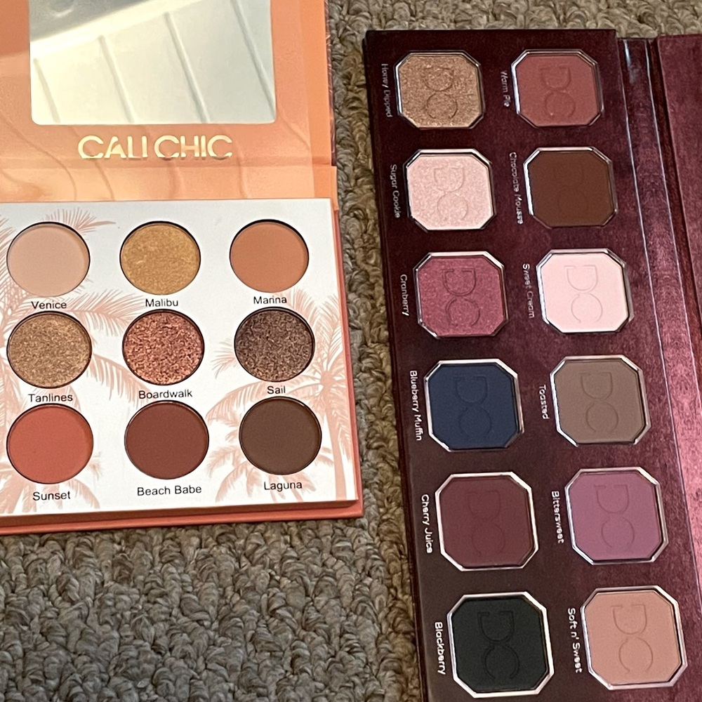 Beauty Creations & Dominique Cosmetics Pallets